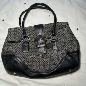 Vintage Coach Shoulder Bag & Wallet